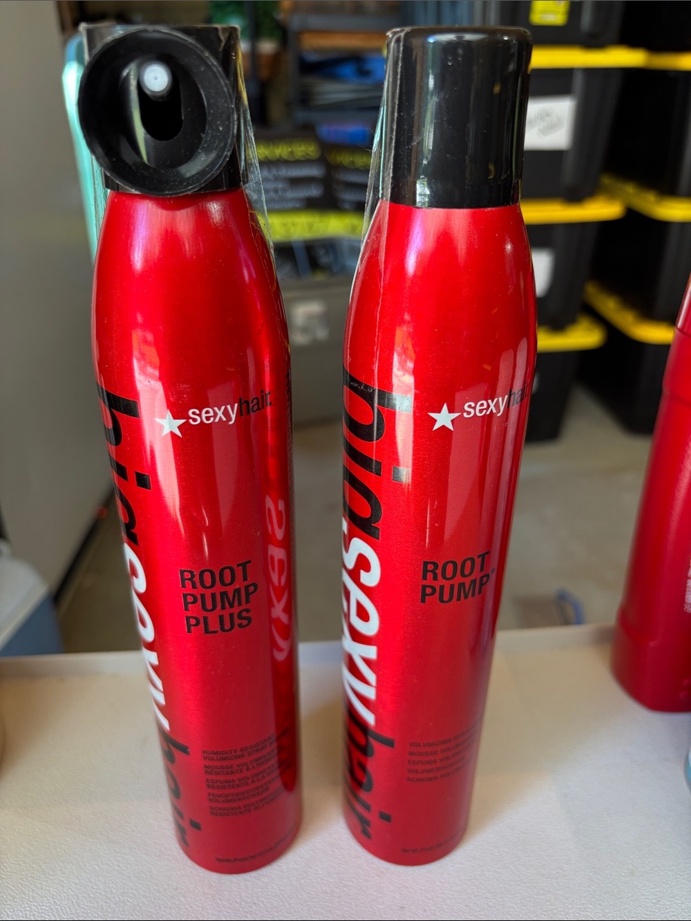 Root Pump and Root Pump Plus Volumizing Spray Mousse